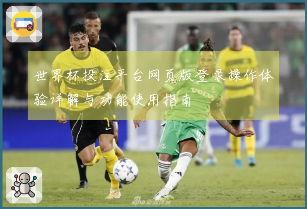 世界杯投注平台网页版登录操作体验详解与功能使用指南